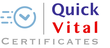 Quick Vital Certificates Logo